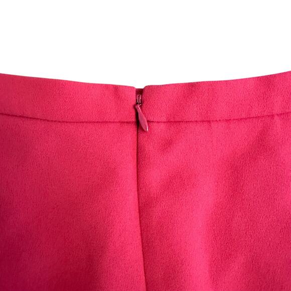 J.Crew Red Flounce Mini Skirt Women’s Size 2 Fit & Flare A-Line Hem - Picture 6 of 9